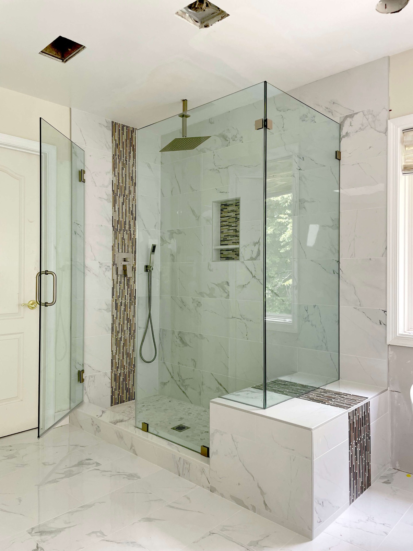 Luxury Corner Shower Installation 2